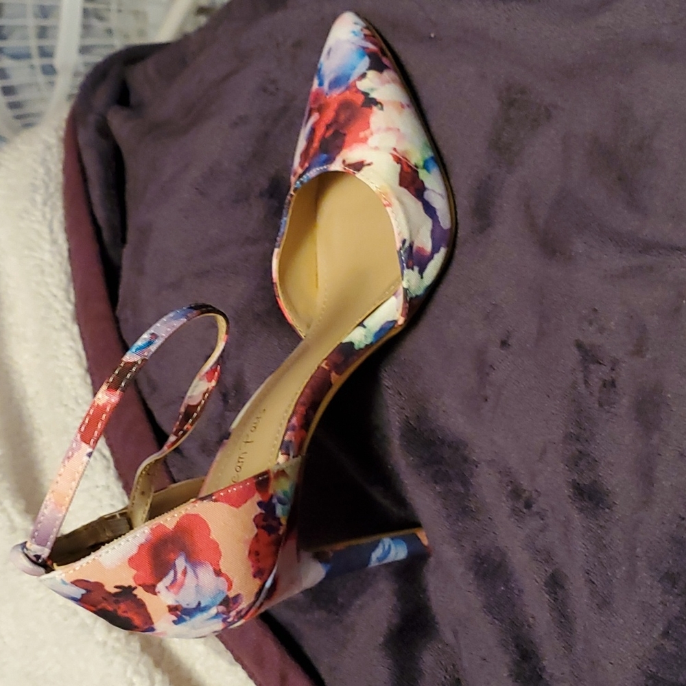 Floral heels